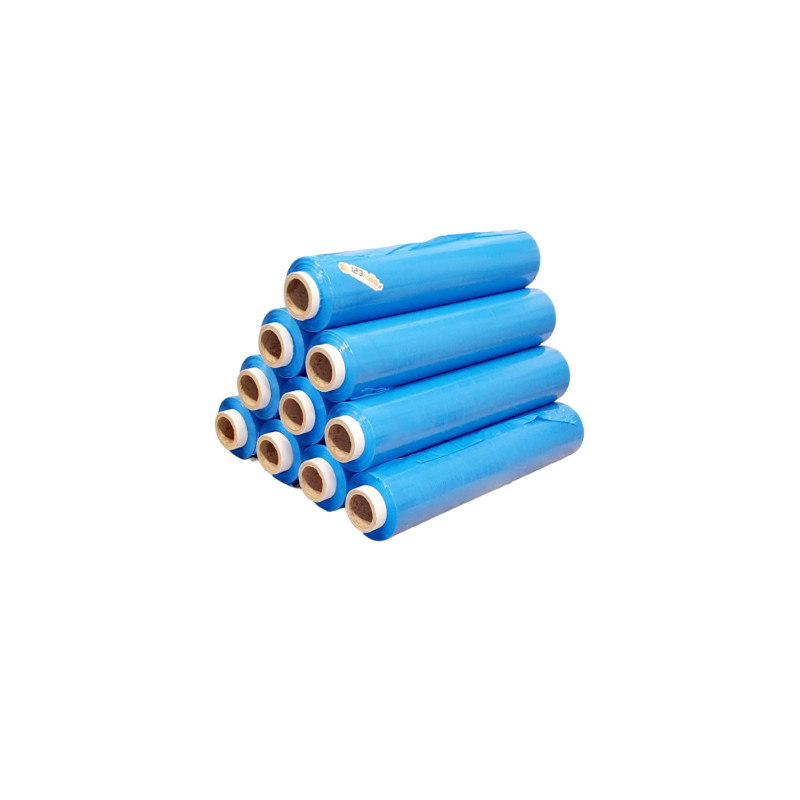 Folia stretch niebieska 3kg Folia stretch niebieska 3kg