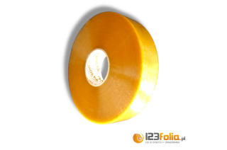 Taśma pakowa maszynowa solvent 48mm x 990y – rolka do zaklejarki