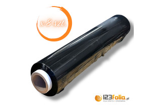 Folia Stretch czarna 3kg x...