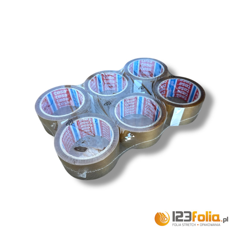 Przezroczysta taśma Tesa 4263 do pakowania kartonów – 123folia.pl Gdańsk