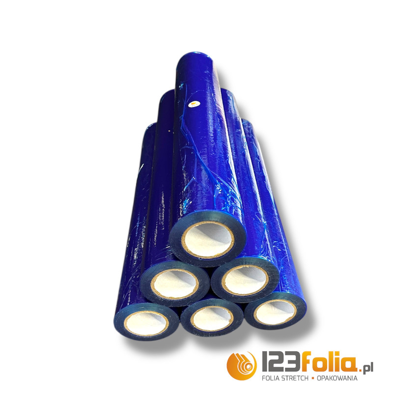 Folia samoprzylepna niebieska 50cm/50m – pakowanie i transport – sklep 123folia.pl