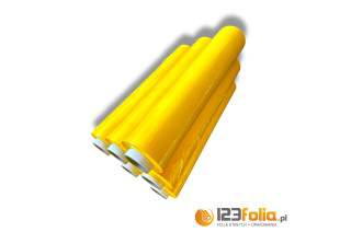 Stretchowa folia żółta 2,50 kg – zabezpieczanie palet i przesyłek
