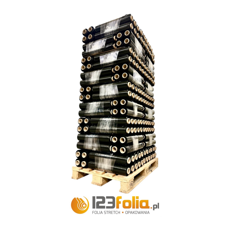 Mocna folia stretch czarna 3 kg – sklep 123Folia Gdańsk, Trójmiasto Mocna folia stretch czarna 3 kg – sklep 123Folia Gdańsk, Trójmiasto