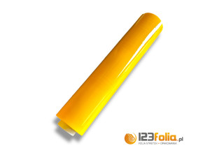 Folia stretch ręczna żółta 23 μ 3,00 kg – rolka