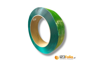 Wytrzymała taśma poliestrowa 15,5 × 0,9 mm do palet