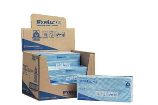 WYPALL CZYŚCIWO KIMBERLY CLARK / Opakowanie 6 x50szt NIEBIESKIE / ZIELONE