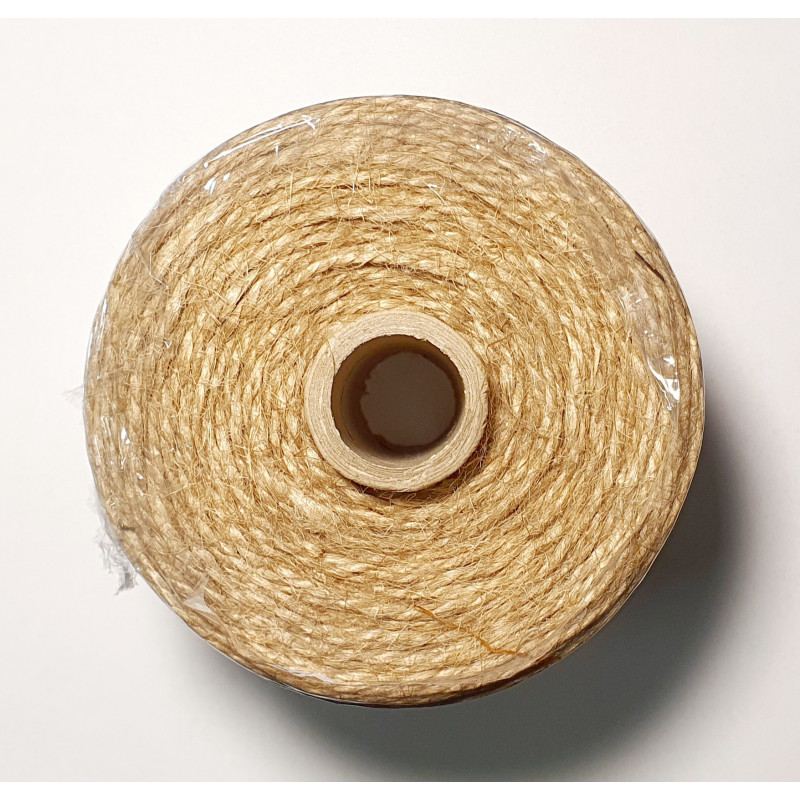 SZPAGAT JUTOWY 0.5KG, 250M, BRĄZOWY