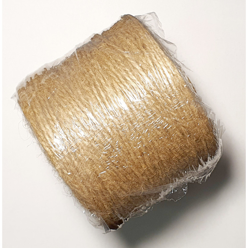 SZPAGAT JUTOWY 0.5KG, 250M, BRĄZOWY