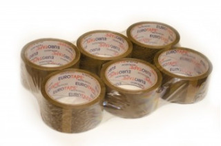 Taśma pakowa brązowa