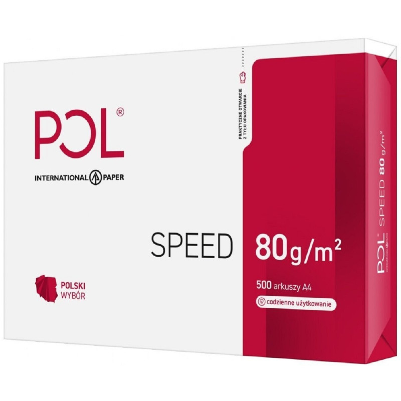 PAPIER POLSPEED A4 KARTON 5 RYZ