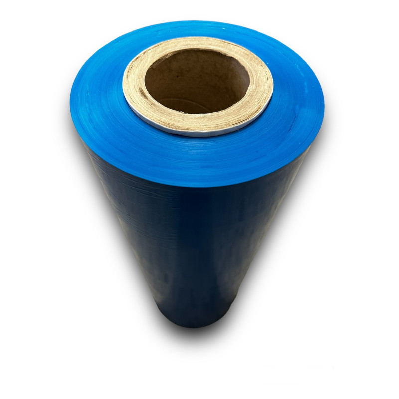 FOLIA STRETCH MASZYNOWA NIEBIESKA kg