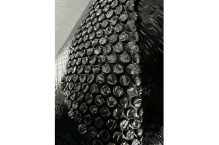 FOLIA BĄBELKOWA 50cm CZARNA