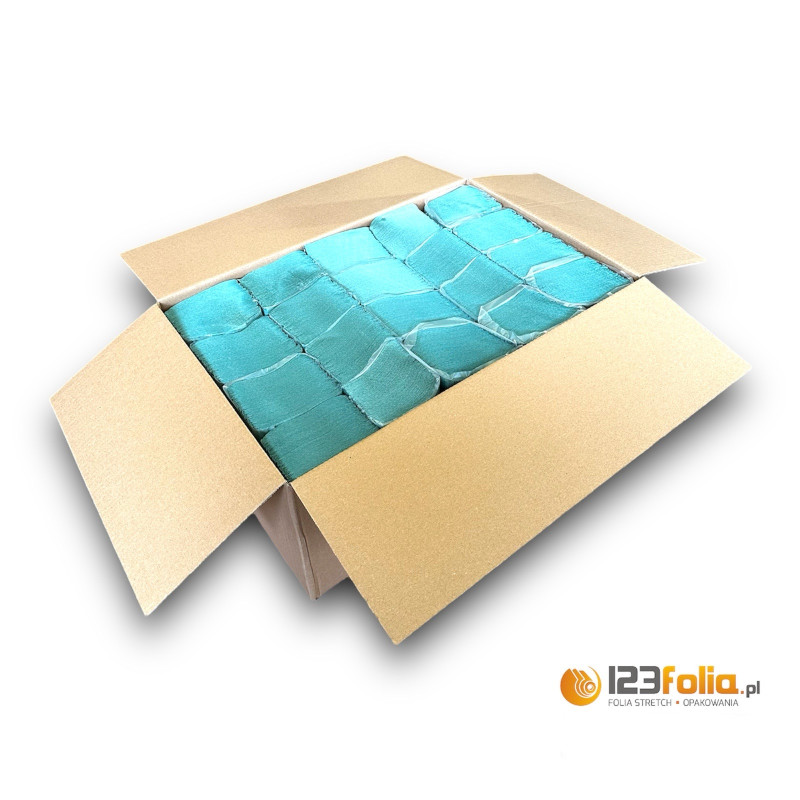 Ręcznik ZZ Zielony 23x25cm 1-W 4000szt.