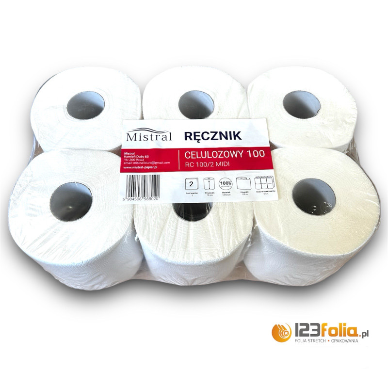 Ręcznik Papierowy Mistral Celulozowy 100m